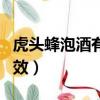 虎頭蜂泡酒有什么功效（眼鏡蛇泡酒有什么功效）