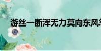 游絲一斷渾無力莫向東風怨別離(游絲)