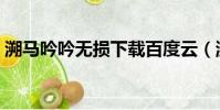 溯馬吟吟無損下載百度云(溯馬吟吟百度云)