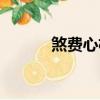 煞費心機煞的意思（煞費心機）
