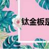 鈦金板是什么材質做的（鈦金板）