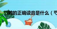 芍陂的正確讀音是什么(芍陂的正確讀音)