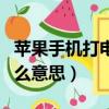 蘋果手機打電話iphone什么意思（iphone什么意思）