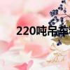 220噸吊車租一天多少錢（220噸吊車）