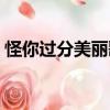 怪你過分美麗歌詞表達（怪你過分美麗歌詞）