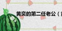 黃奕的第二任老公(黃奕二胎)