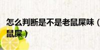 怎么判斷是不是老鼠屎味(怎么判斷是不是老鼠屎)