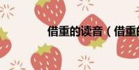借重的讀音(借重的意思)