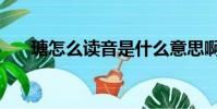 瑭怎么讀音是什么意思啊(瑭怎么讀)