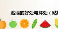 貼墻的好處與壞處(貼墻功的功效)
