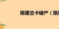 斯里蘭卡破產(斯里蘭卡)