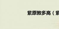 紫原敦多高(紫原)