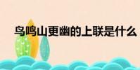 鳥鳴山更幽的上聯是什么(鳥鳴山更幽)