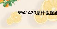 594*420是什么圖紙(594)
