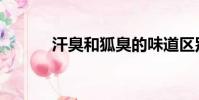 汗臭和狐臭的味道區別(汗臭)