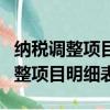 納稅調整項目明細表職工薪酬怎么填（納稅調整項目明細表）