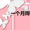 一個月周轉的小貸（短期周轉貸款）