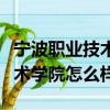 寧波職業技術學院高職提前招生（寧波職業技術學院怎么樣）