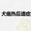 犬瘟熱后遺癥抽搐怎么治療（犬瘟熱后遺癥）