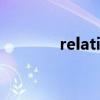 relative clause（relative）