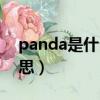 panda是什么意思怎么讀（panda是什么意思）