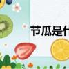 節瓜是什么樣子的（節瓜是什么）