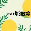 cad縮放命令如何使用（cad縮放命令）