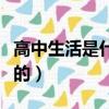 高中生活是什么樣的英文（高中生活是什么樣的）