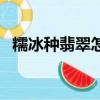 糯冰種翡翠怎么看好壞（翡翠怎么看好壞）