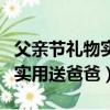 父親節禮物實用送爸爸生日高檔（父親節禮物實用送爸爸）