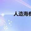 人造海參切開的圖片（人造海參）