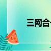 三網合一光纖入戶（三網合一）