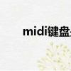 midi鍵盤是電子樂器嗎（midi鍵盤）