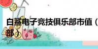 白鯊電子競技俱樂部市值(白鯊電子競技俱樂部)