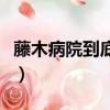 藤木病院到底嚇不嚇人（藤木病院門票多少錢）