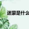 迷蒙是什么意思啊?（迷蒙是什么意思）