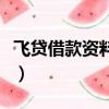 飛貸借款資料審核要多久（飛貸審核需要多久）