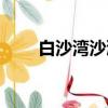 白沙灣沙灘在哪里啊（白沙灣在哪）