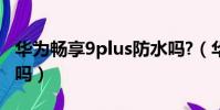 華為暢享9plus防水嗎?(華為暢享9plus防水嗎)