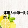 鄭州大學第一附屬醫院掛號預約官網（鄭州大學第一附屬醫院）