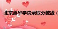 北京嘉華學院錄取分數線(北京嘉華學院)