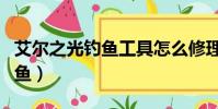 艾爾之光釣魚工具怎么修理(艾爾之光怎么釣魚)