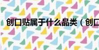 創口貼屬于什么品類(創口貼是什么垃圾)