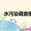 水污染調查報告怎么寫（調查報告怎么寫）
