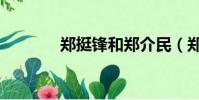 鄭挺鋒和鄭介民(鄭挺老婆)