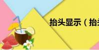 抬頭顯示(抬頭)