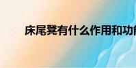 床尾凳有什么作用和功能(床尾凳)
