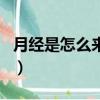 月經是怎么來的形成的視頻（月經是怎么來的）