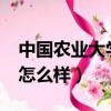 中國農業大學怎么樣?好不好（中國農業大學怎么樣）