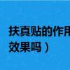 扶真貼的作用與功效哪里有賣（扶高貼真的有效果嗎）
